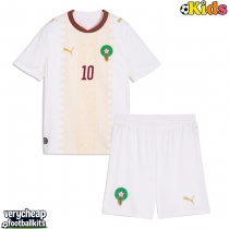 Morocco Brahim Diaz #10 Replica Away Minikit World Cup 2026 Short Sleeve (+ pants)